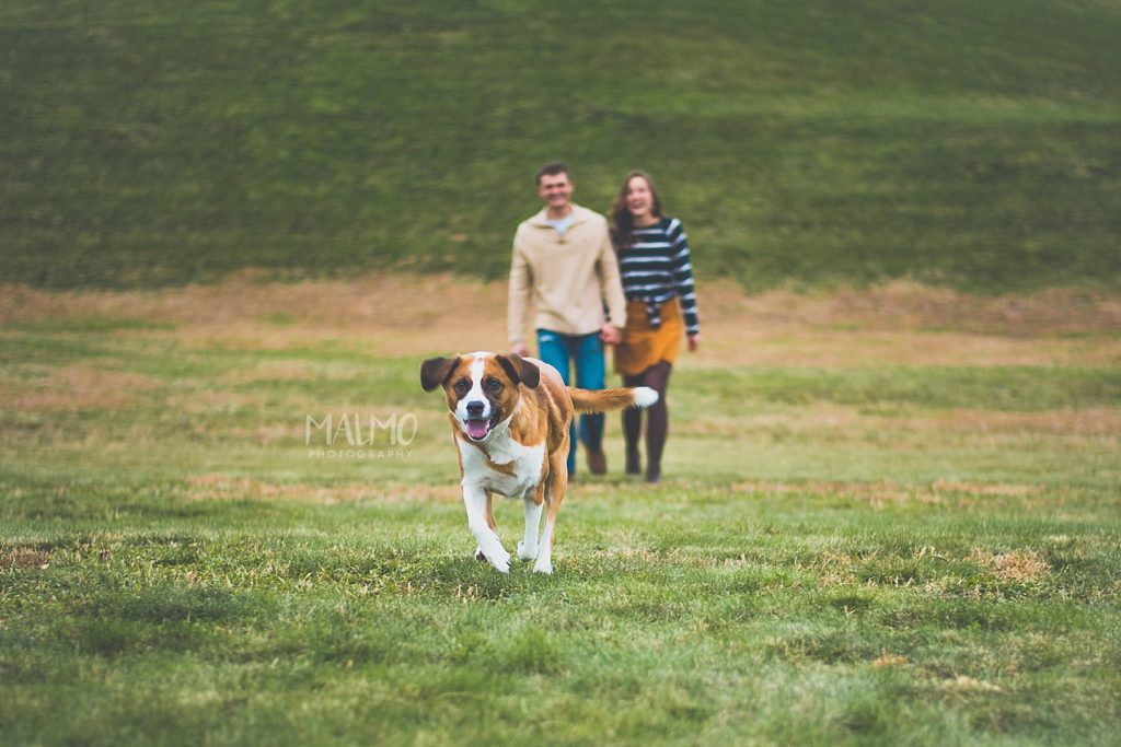 Engagement-Photos-Couple-Outdoor-Love-Dog